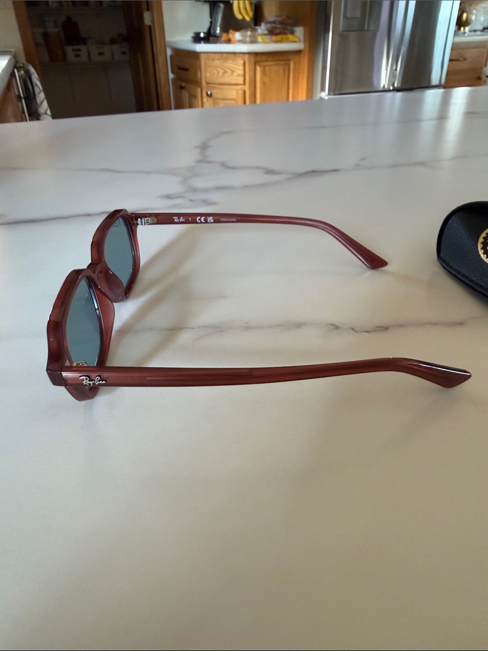 Ray-ban Zuri Bio-Based Sunnies Sunglasses - Rosty Brown - Picture 6 of 12